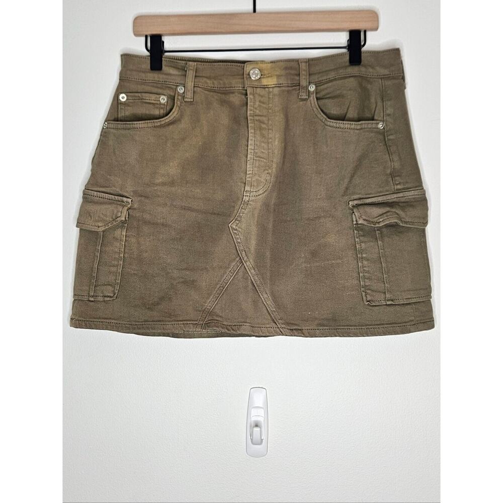 Rails Olive Wash Utility Mini Skirt - Women - Picture 4 of 9